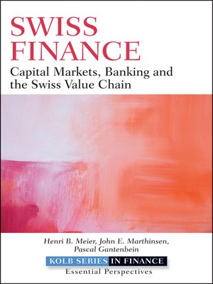 cover image of Swiss Finance